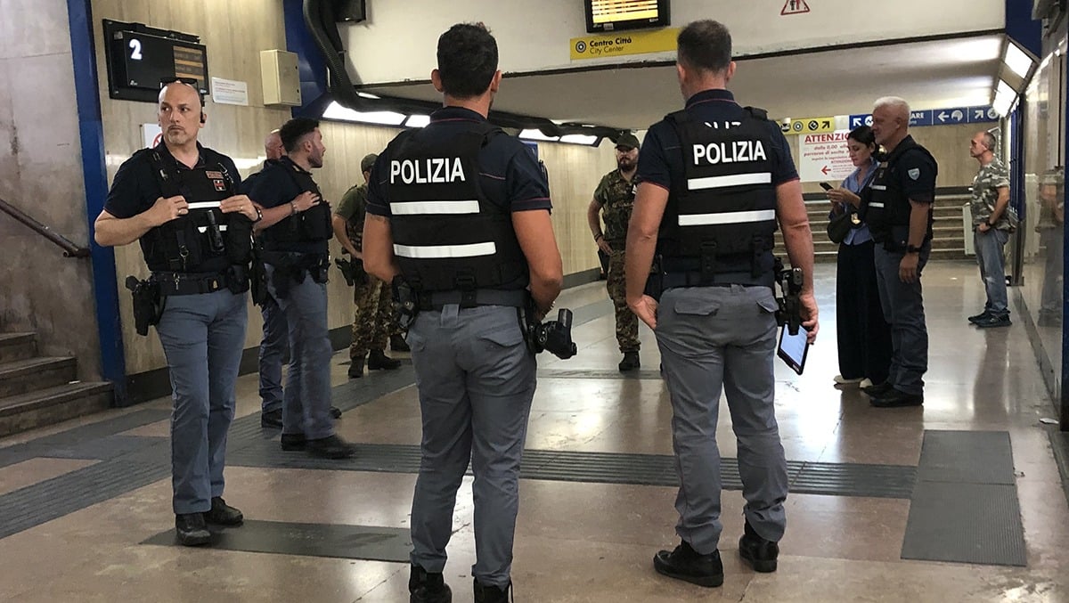 Controlli a tappeto in stazione: sequestrato un tirapugni e segnalato un giovane - I controlli nell'area della stazione