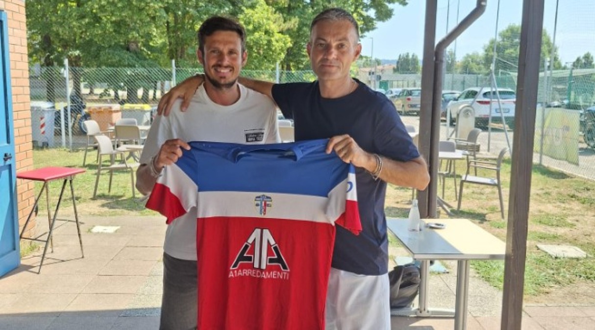 Calcio Promozione, Gabicce Gradara: la sfida di Marco Villanova - Villanova ed il presidente Marsili
