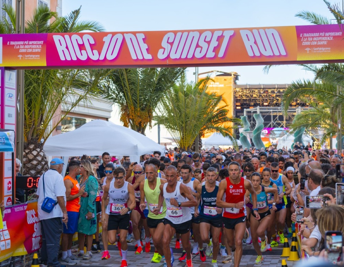 Riccione Sunset Run, il 19 settembre torna la corsa al tramonto tra sport, festa e solidarietà - 