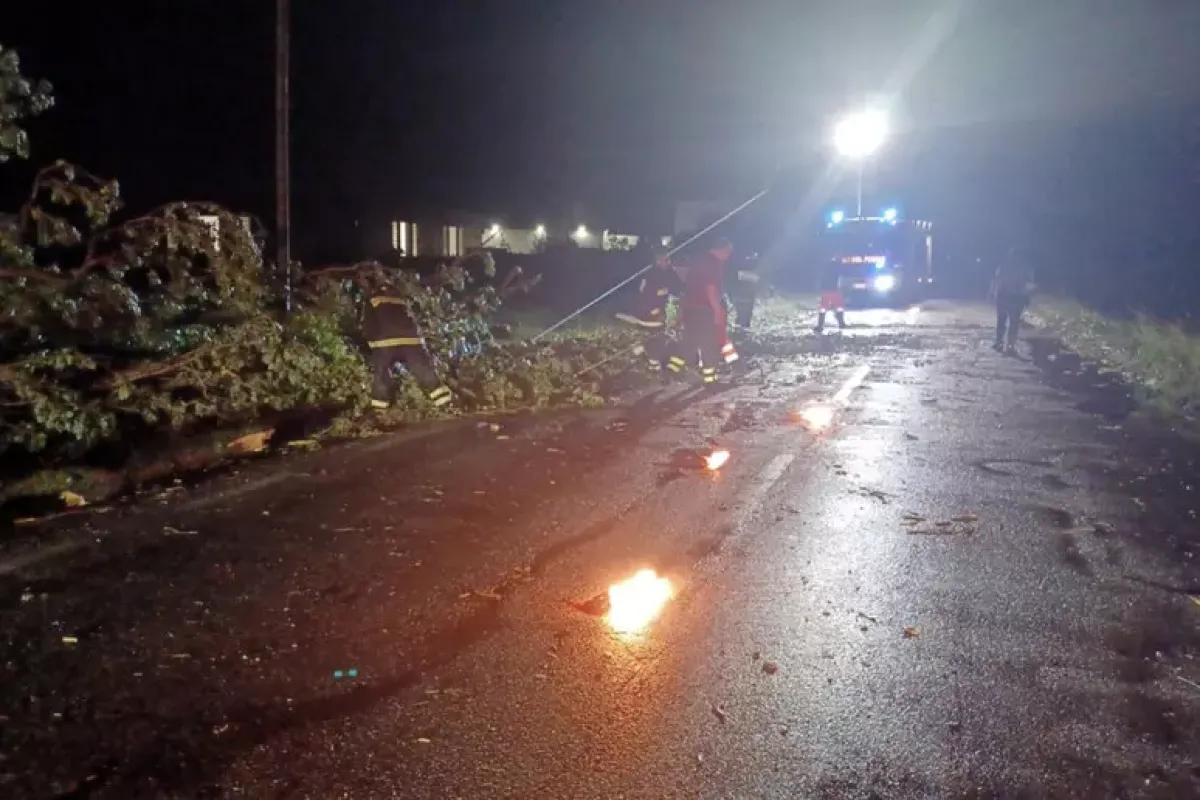 Maltempo, a Rimini danni contenuti: quasi mille interventi dei Vigili del fuoco in Regione - © Ansa