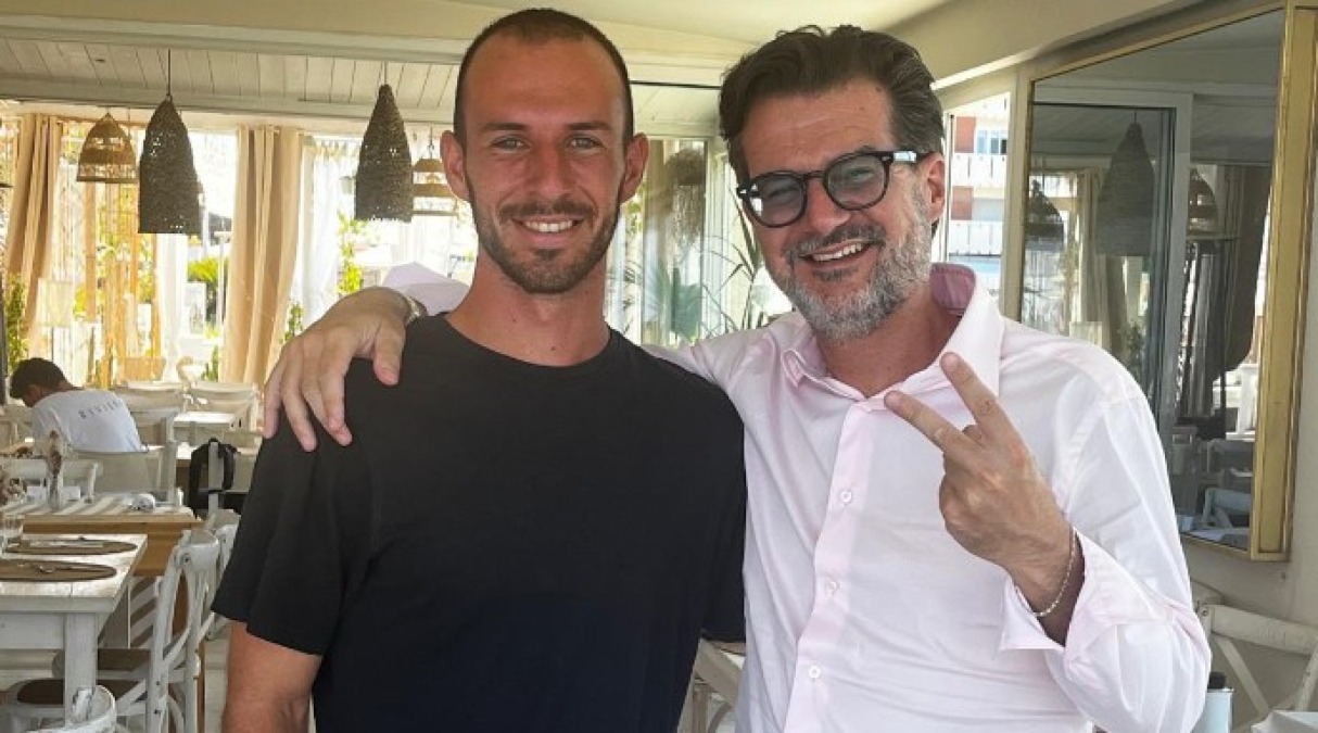 Calcio, Misano super: prende anche il centrocampista Vagnarelli - Vagnarelli ed il presidente Manzi