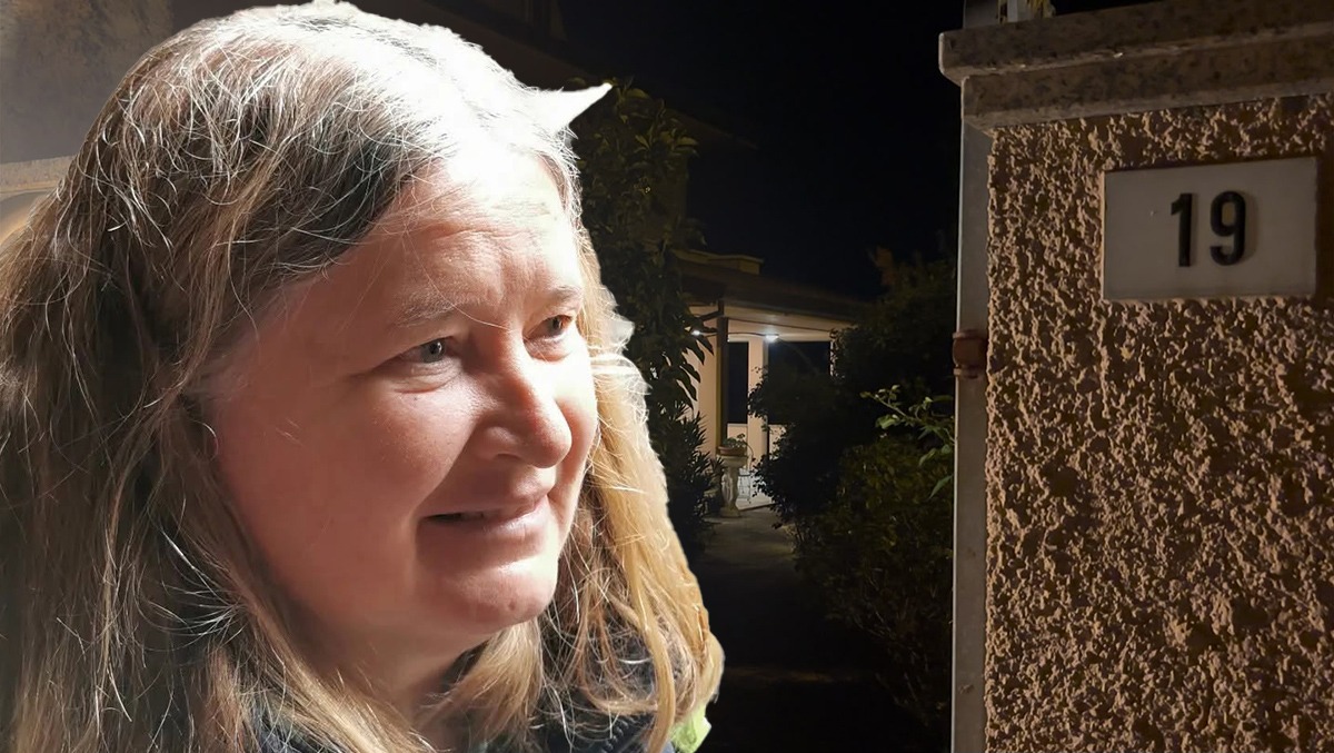 Femminicidio a Mulazzano, Bonifazi fa scena muta davanti al gip dopo la confessione al 112 - Tania Sperindio, sullo sfondo la villetta teatro del delitto