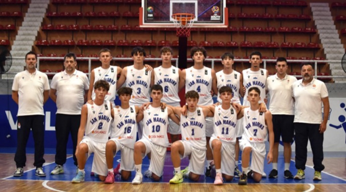 Basket, Europei U18 Div. C: San Marino ko all'eordio - San Marino Under 18