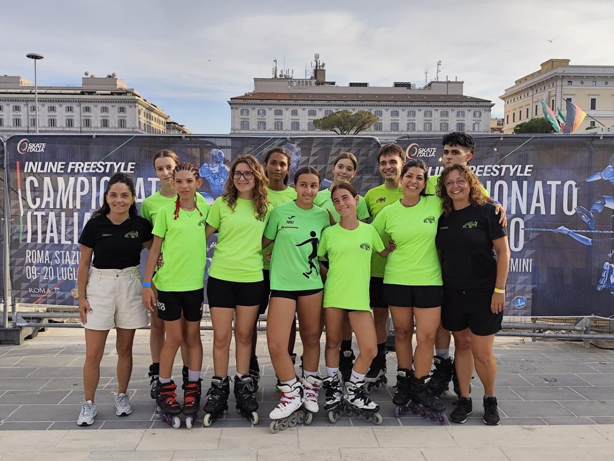 Pattinaggio Riccione da applausi ai Campionati Italiani Inline Freestyle: sette medaglie e Top Ten nazionale - 