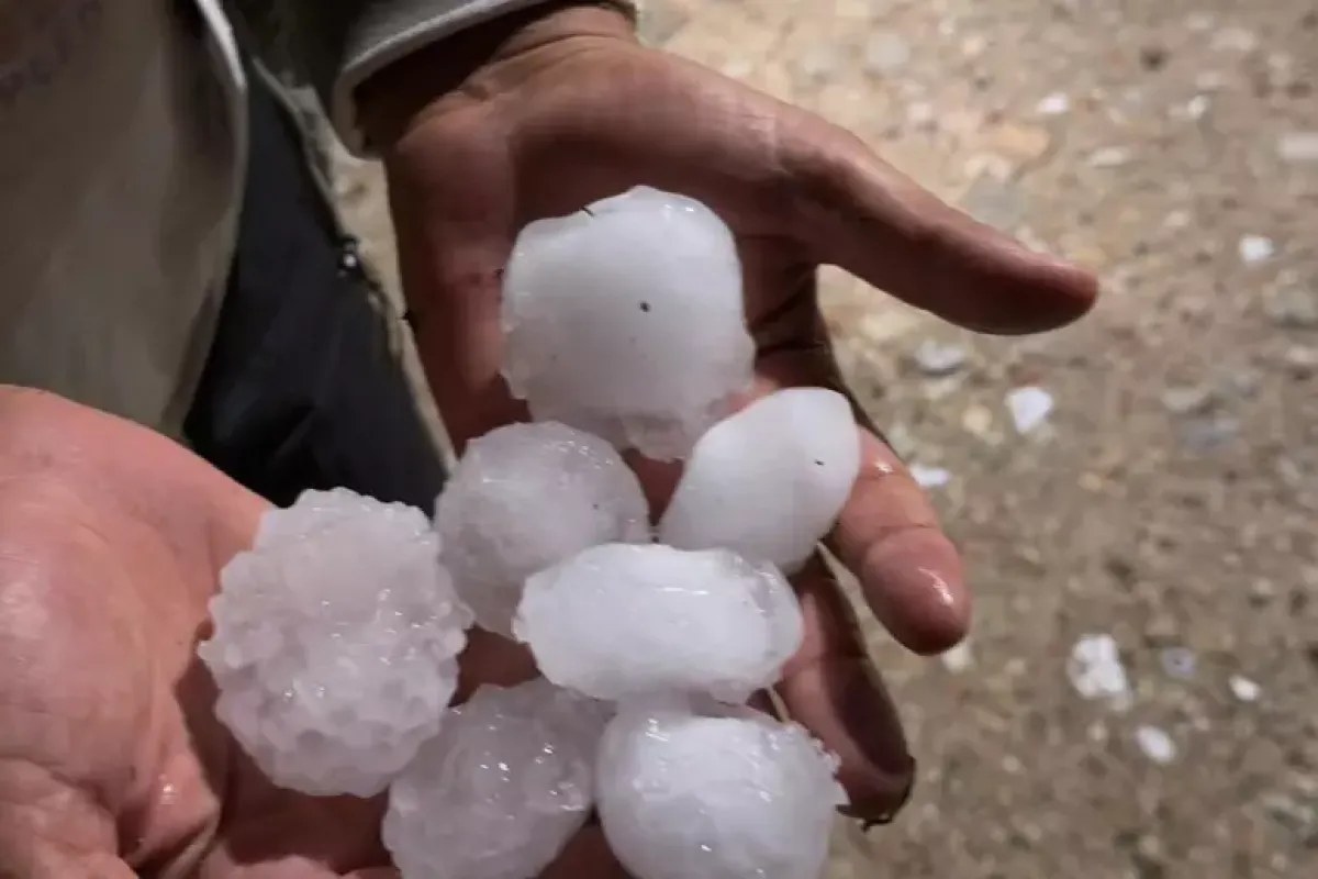 Grandinata devastante tra Marche e Abruzzo: decine di feriti, case danneggiate - © Ansa