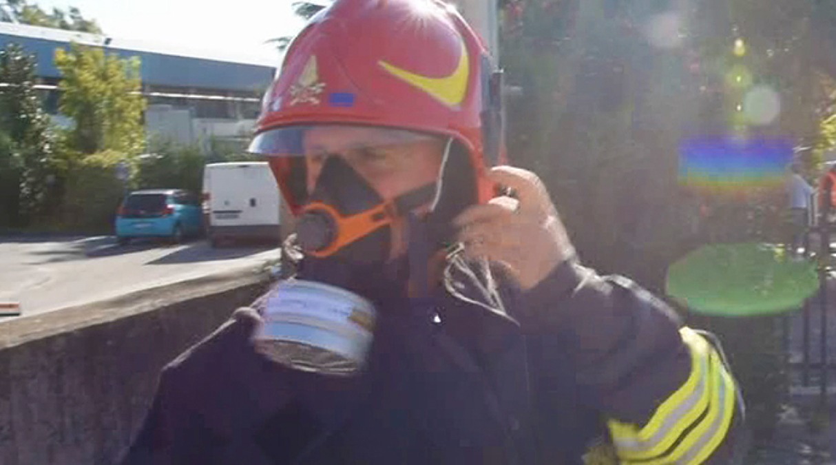 Incendio con esplosioni nella Valle Galeria, fiamme minacciano case e stalle - Repertorio
