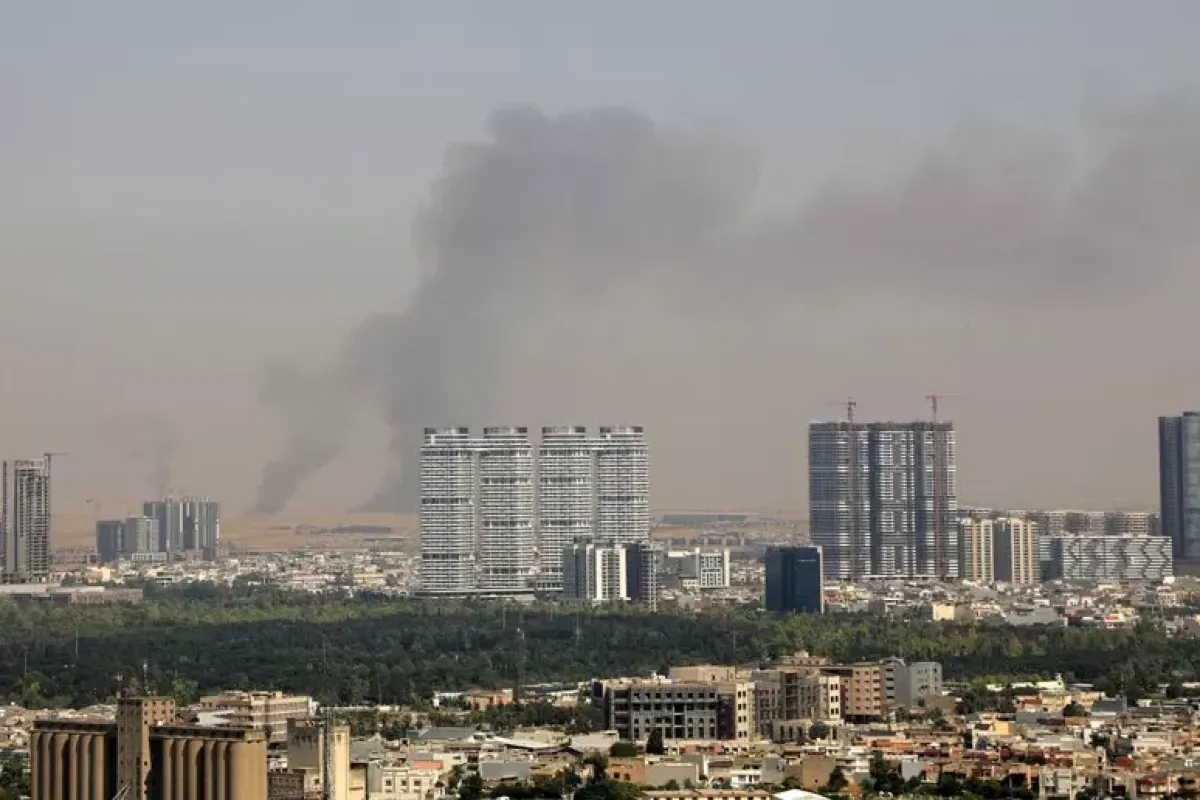 Esplosioni nei pressi dell'aeroporto di Erbil, droni avvistati sulla città -  Erbil © Ansa/Afp