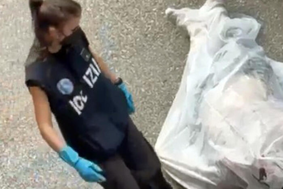 Nuovo video sulla morte di Fakir: la chiazza di sangue e il lenzuolo sulle caviglie legate - © Ansa