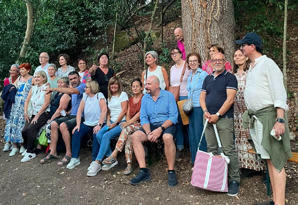 Visita al Santuario delle Grazie e al Bosco Ritrovato per il Circolo Montecavallo - 