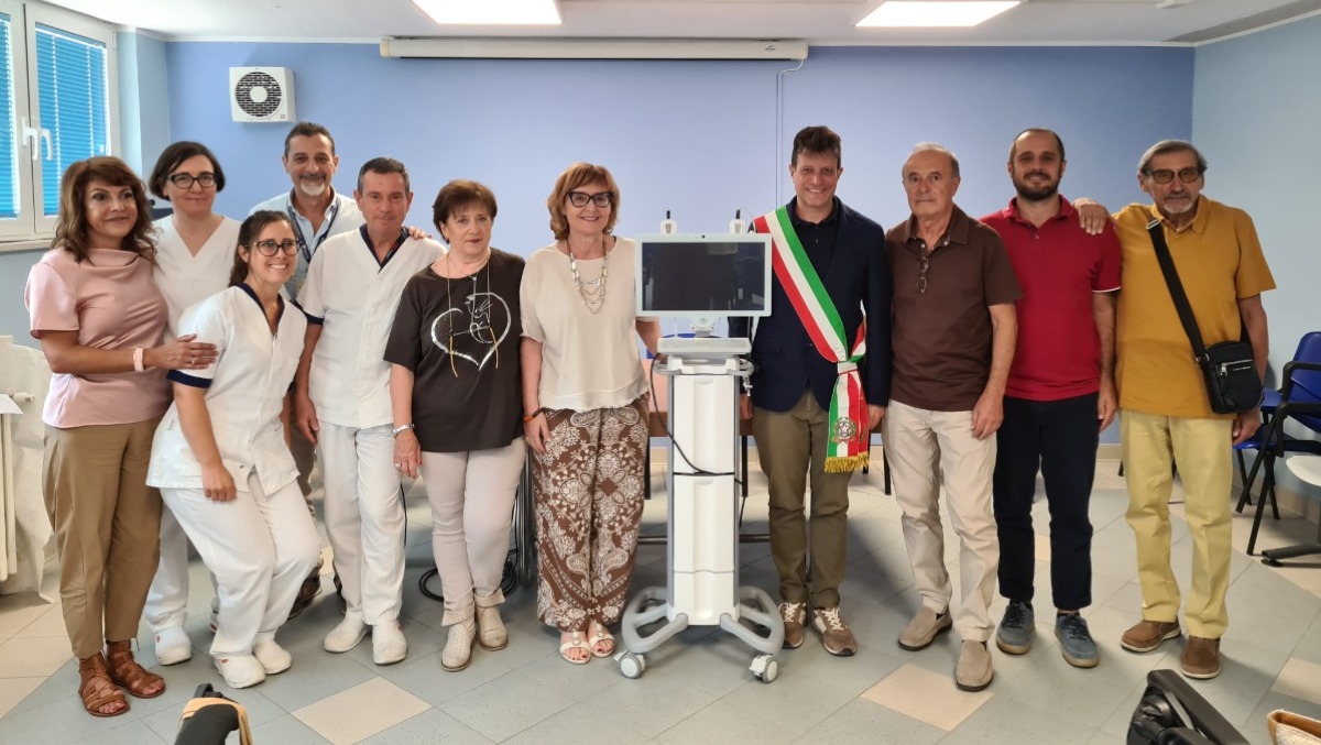 Santarcangelo, nuova donazione dell'associazione Paolo Onofri e di Banca Malatestiana all'ospedale - 