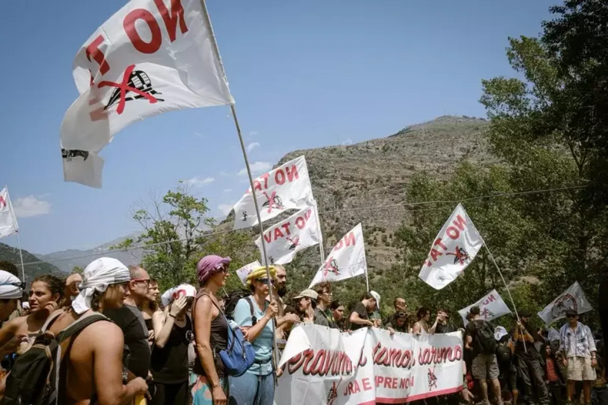 Dopo il corteo No Tav, tolleranza zero a Venaus: scatta il divieto di campeggio - © Ansa