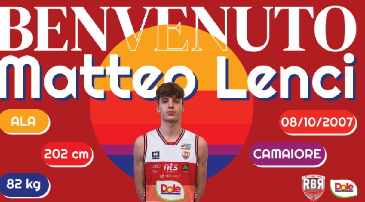Basket A2, il giovane Matteo Lenci è della Dole - 