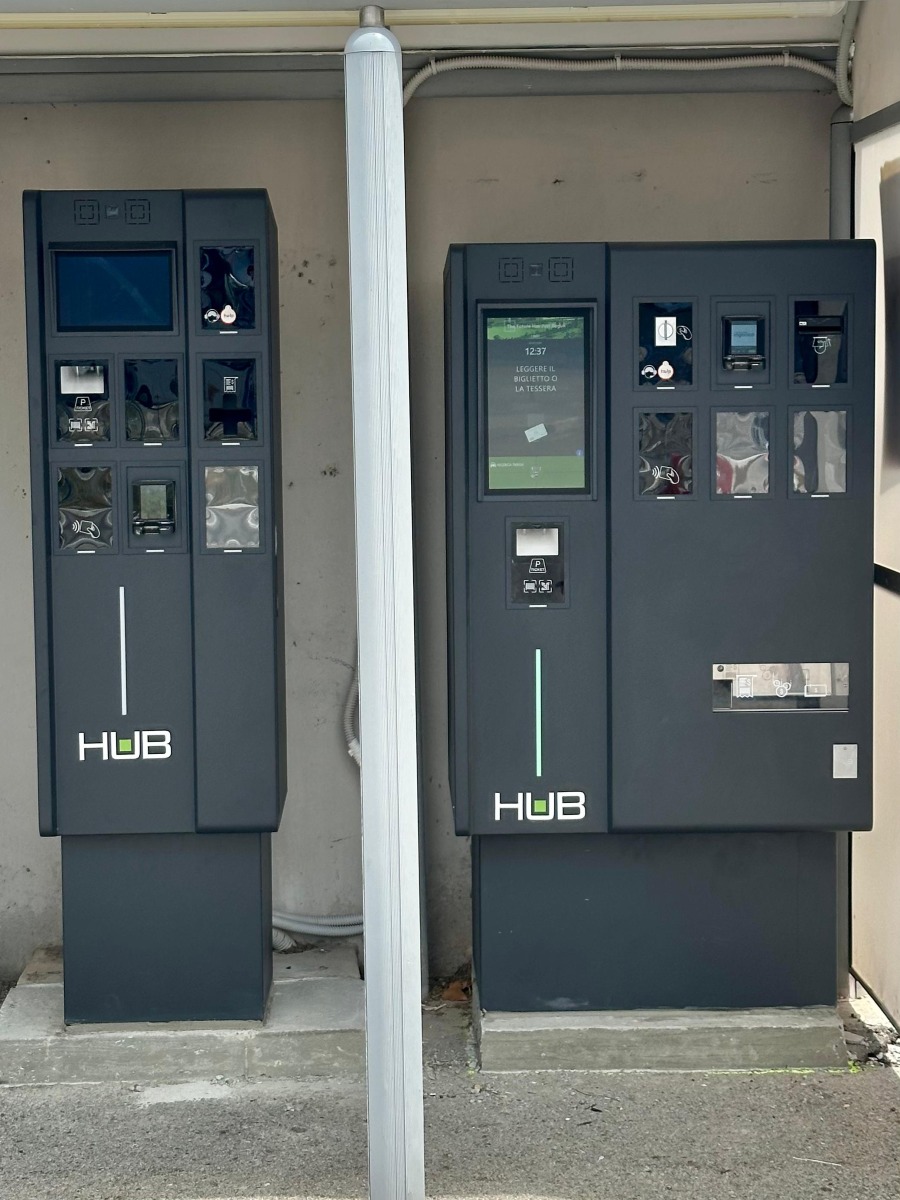 Nuovo sistema parcheggio