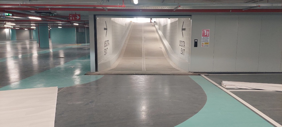 Il nuovo parcheggio interrato