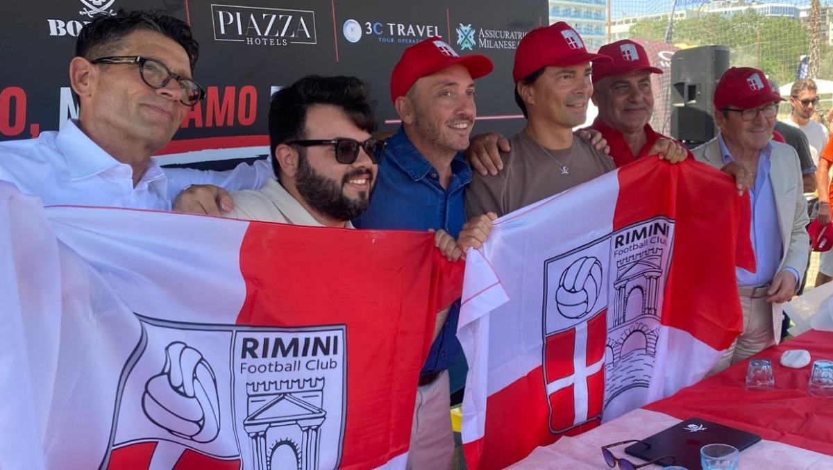 L'Eccellenza ha finalmente il suo girone: il Rimini farà corsa solitaria? Lotta salvezza apertissima - I dirigenti del nuovo Rimini Calcio