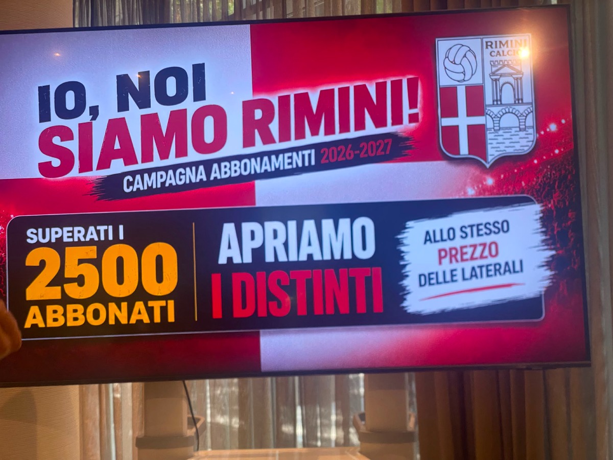 Rimini Calcio, i prezzi di abbonamenti e biglietti - 