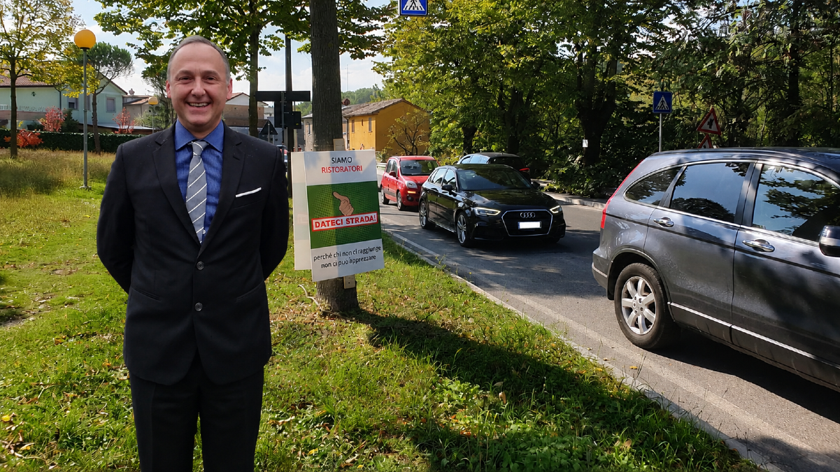 "I paesi non vivono del traffico davanti alle vetrine": Nuova Marecchiese, sindaco Casteldelci dice sì - Fabiano Tonielli, sindaco di Casteldelci