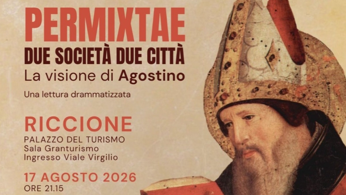 A Riccione va in scena “Permixtae”: teatro, musica e il pensiero di sant’Agostino  - La locandina dell'evento