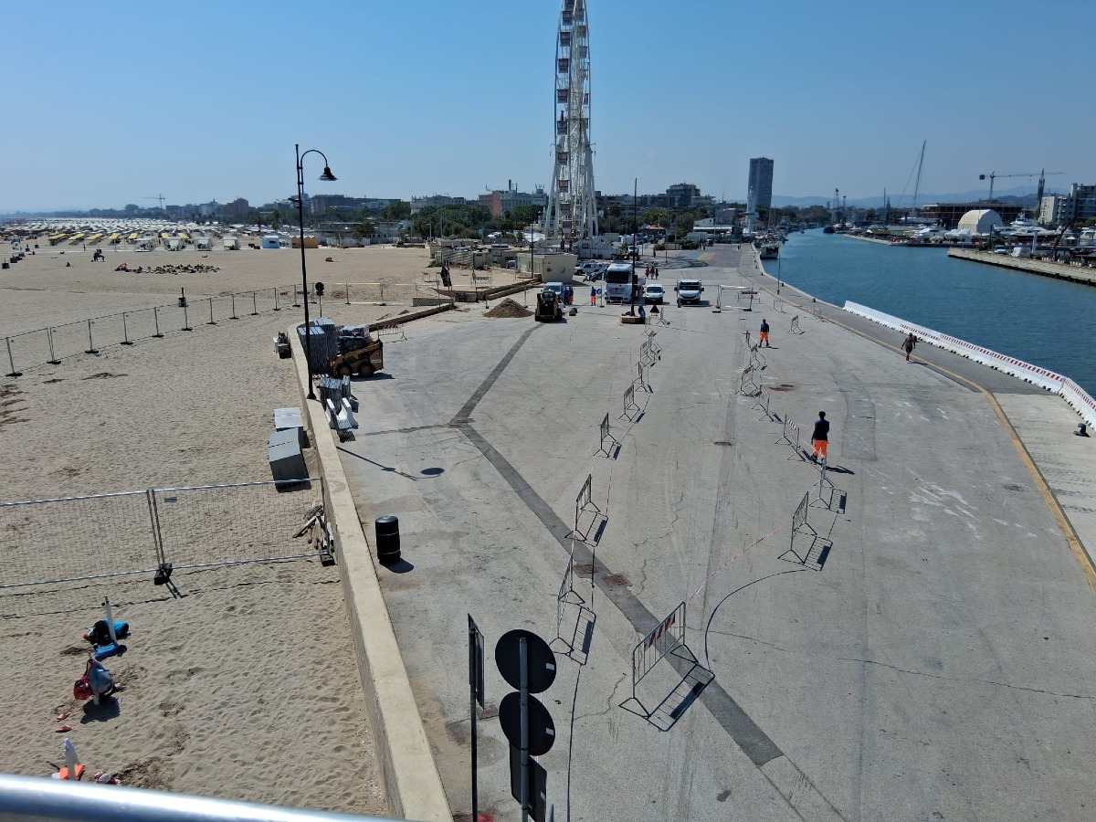 Visita di Papa Leone XVI a Rimini: al via l’allestimento dell’area sul porto canale - 