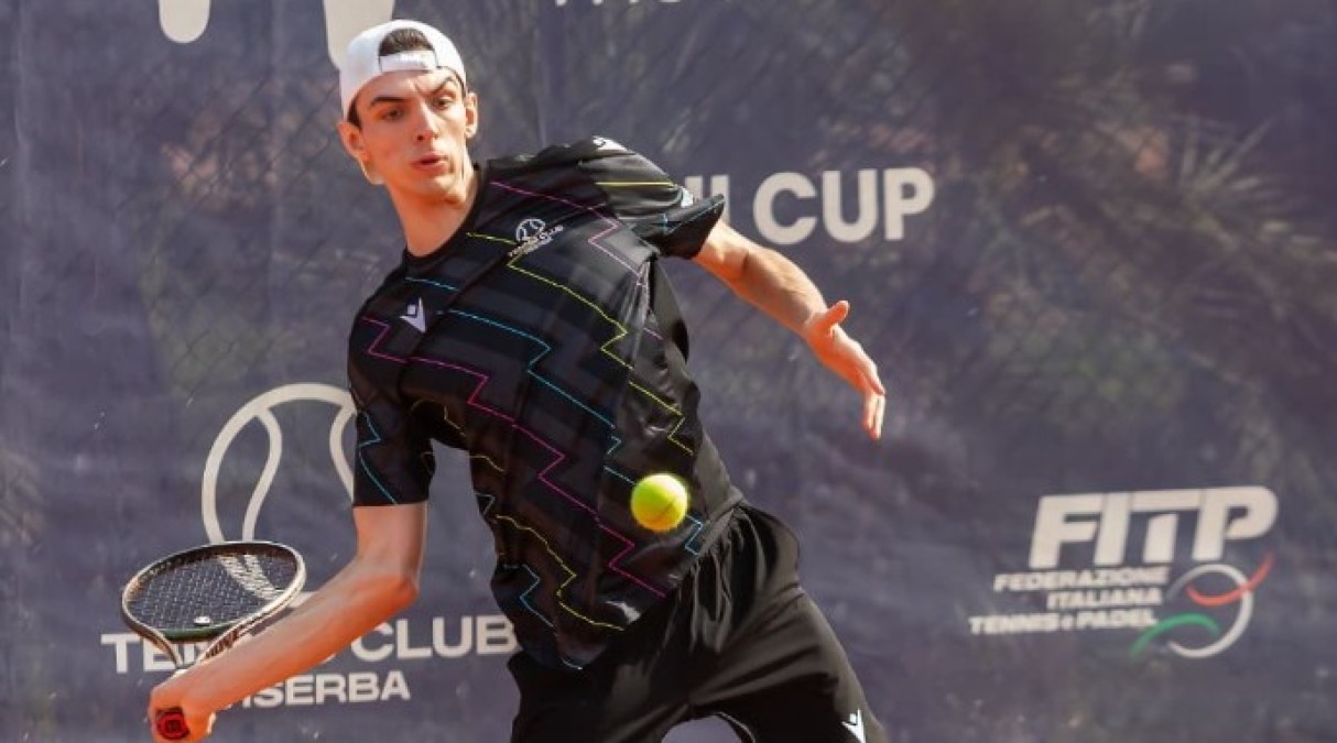 Tennis, ai i nastri di partenza il Trofeo del Gavettone  - William Di Marco in azione