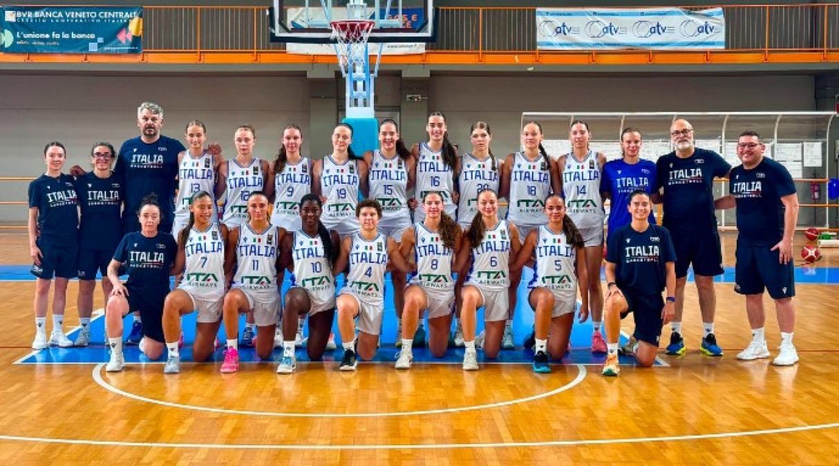 Basket femminile: Maria Renzi in azzurro agli Europei U16 - Foto FIP