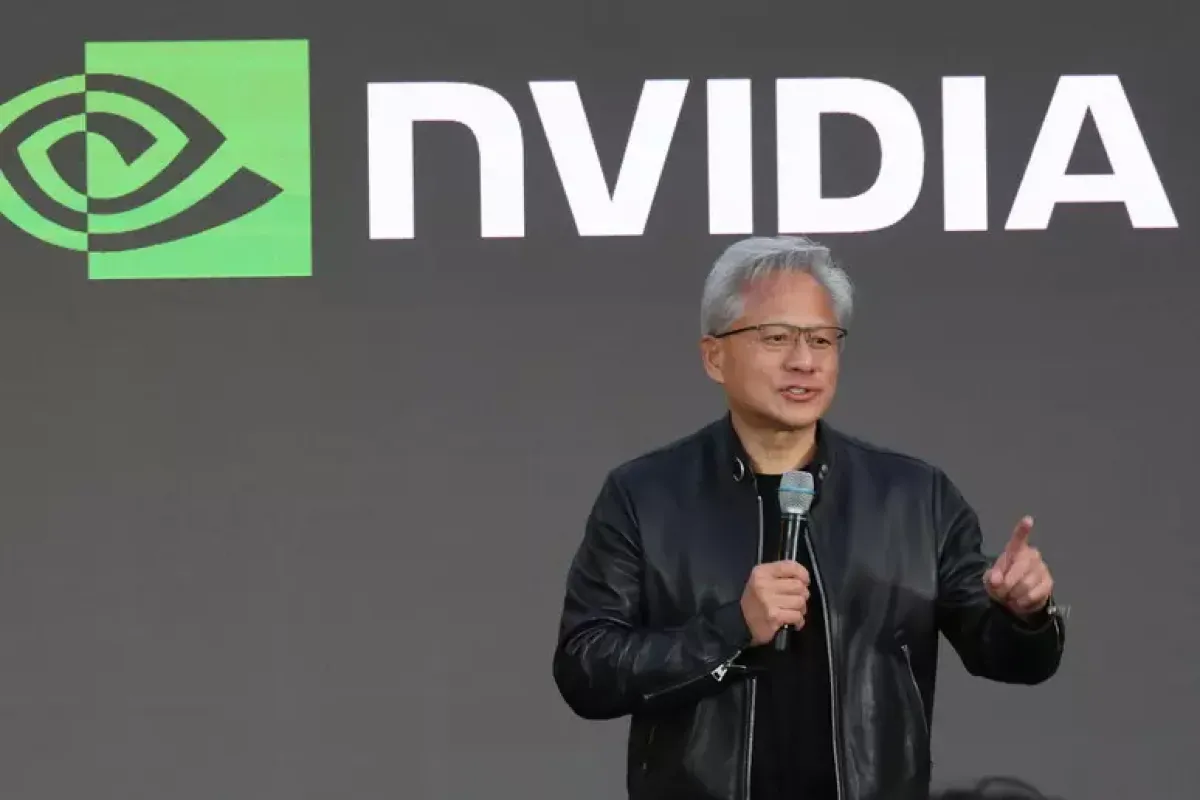 Nvidia e i big della finanza insieme per le infrastrutture dell’IA -  © ANSA/EPA