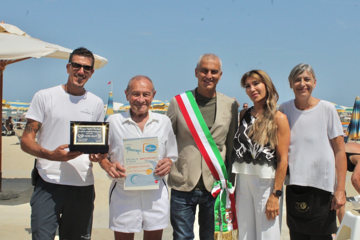 Settant’anni di vacanze: la storia di Peppino, innamorato di Rivabella - 