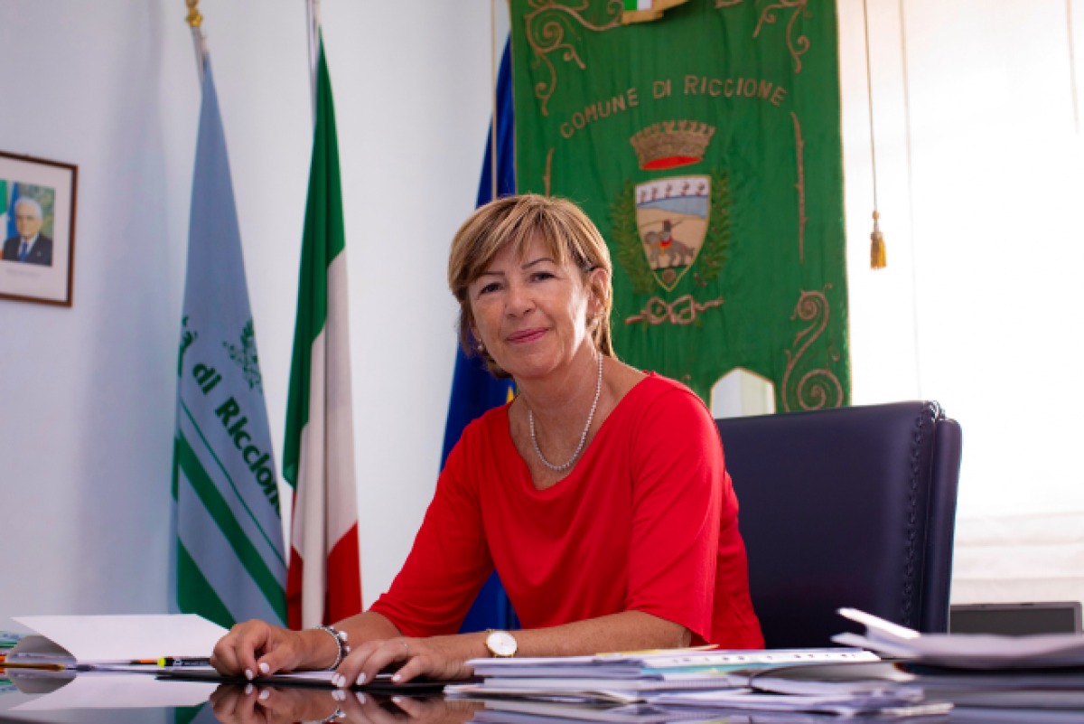 Ferragosto, gli auguri della sindaca Angelini a riccionesi e turisti - 