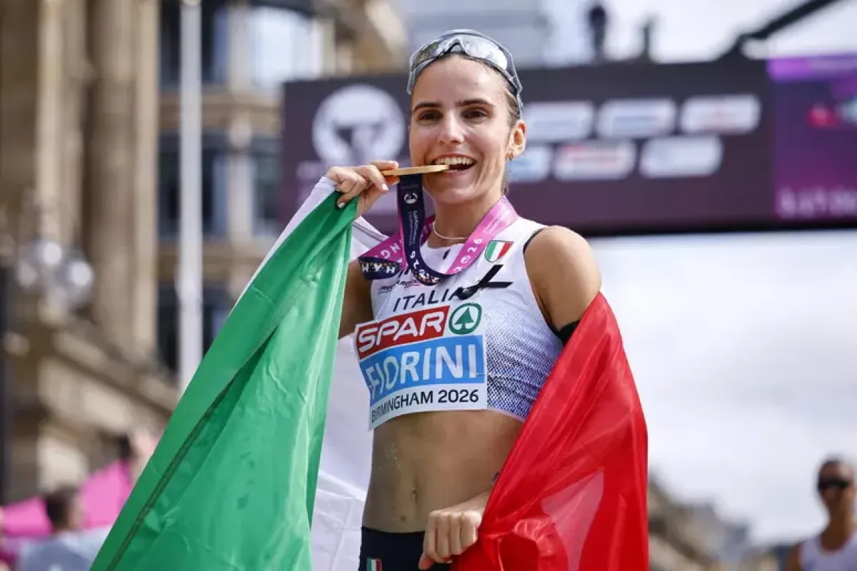 Europei di atletica, nella maratona di marcia è grande Italia: doppio oro per Stano e Fiorini - Sofia Fiorini PH ANSA