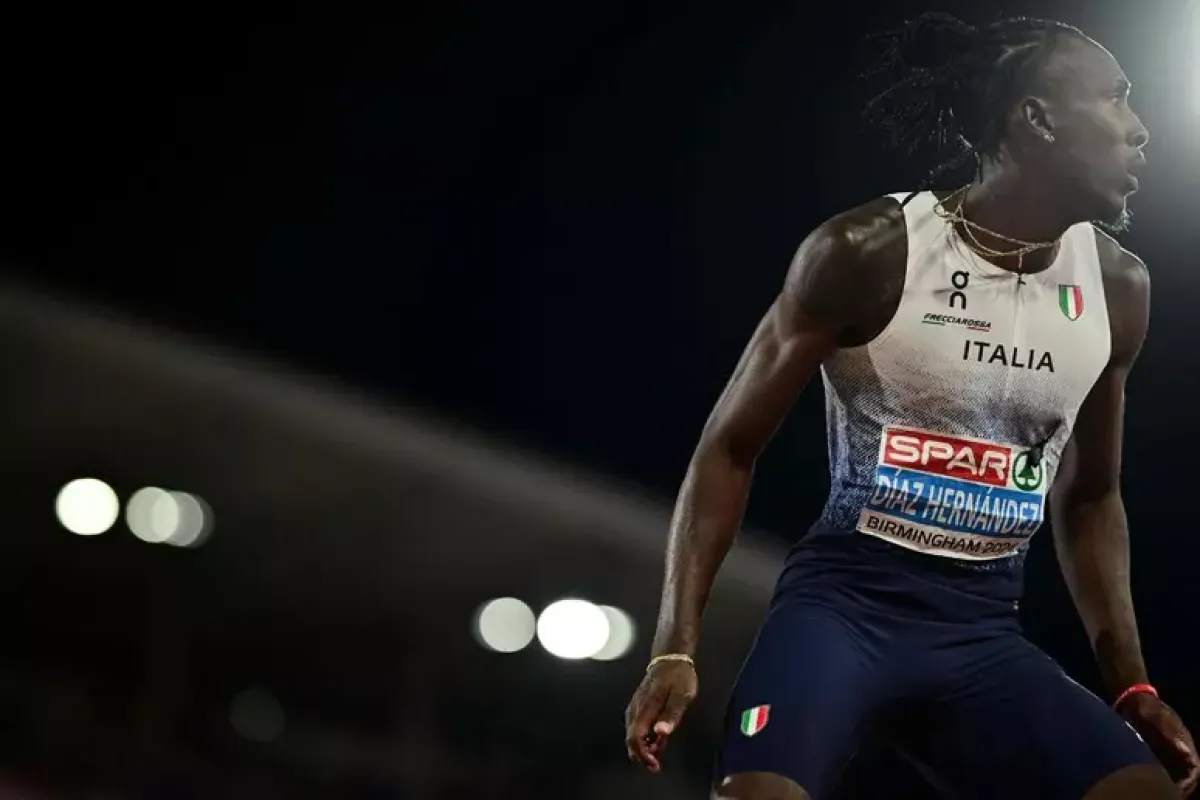 Europei di Atletica, Italia è oro al salto triplo grazie a un super Andy Diaz - Andy Diaz PH ANSA