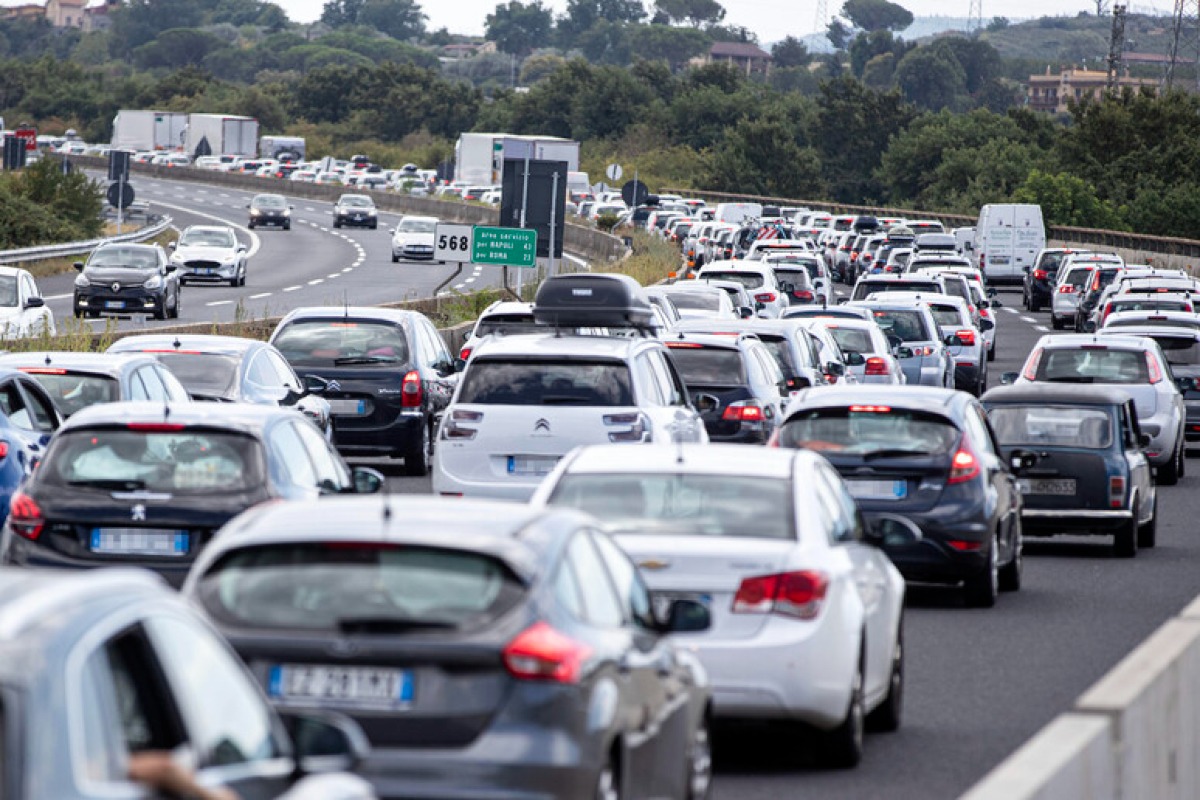 Ferragosto, traffico scorrevole sulle strade: oltre 34 milioni di spostamenti attesi in settimana - Traffico, autostrada ANSA