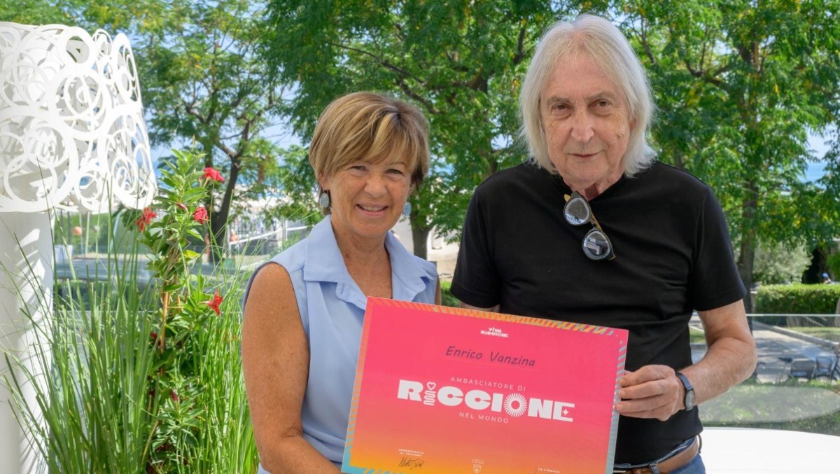 Enrico Vanzina nominato ambasciatore di Riccione nel mondo - Angelini e Vanzina