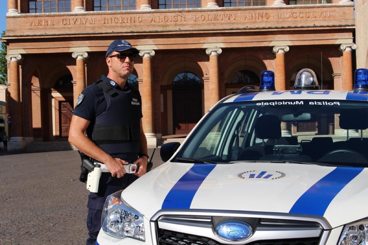Papa Leone a Rimini, per la sicurezza in campo 80 agenti di Polizia Locale - Polizia Locale di Rimini ARCHIVIO