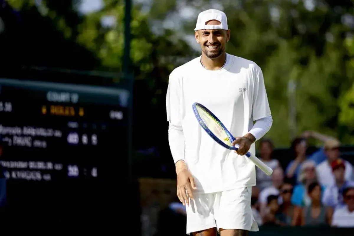 Nick Kyrgios positivo alla cocaina: "Chiedo scusa ai miei fan, alla mia famiglia e ai bambini" - Nick Kyrgios PH ANSA/EPA