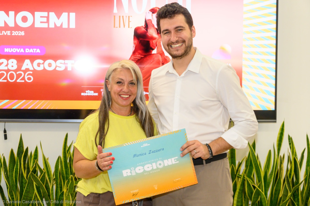 Riccione, Monica Zazzera è “Ambasciatrice della città nel mondo” - Ph Casalboni