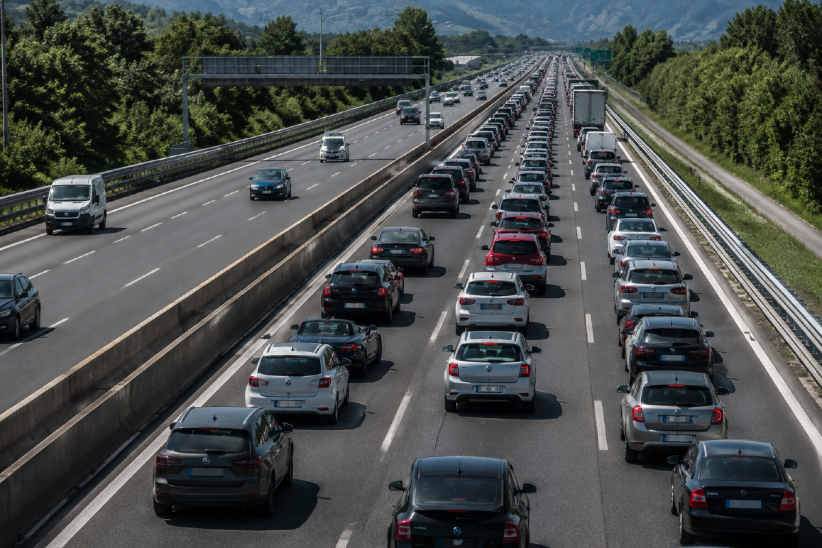 Esodo estivo, weekend da bollino rosso: al via i grandi rientri - Traffico, autostrada ANSA