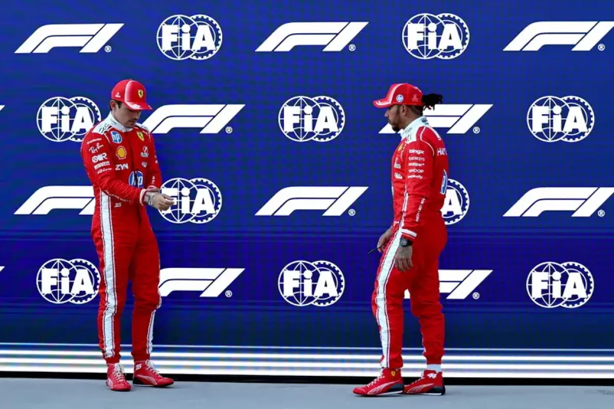 F1 in Olanda, Ferrari ottimista. Verstappen resta in Red Bull fino al 2030 - Leclerc e Hamilton PH ANSA/EPA