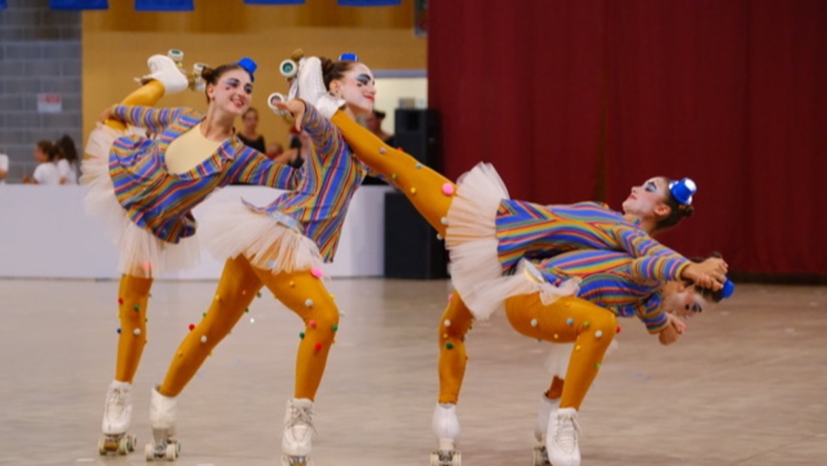 Riccione, il pattinaggio artistico in scena per il gran finale dell'Inside You Summer Camp  - Lo spettacolo 