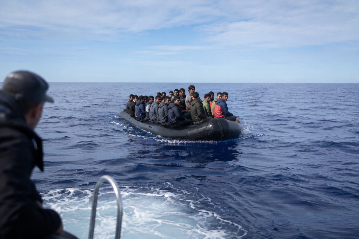 Naufragio in Tunisia, almeno 13 migranti dispersi: barca diretta in Italia - Migranti REPERTORIO