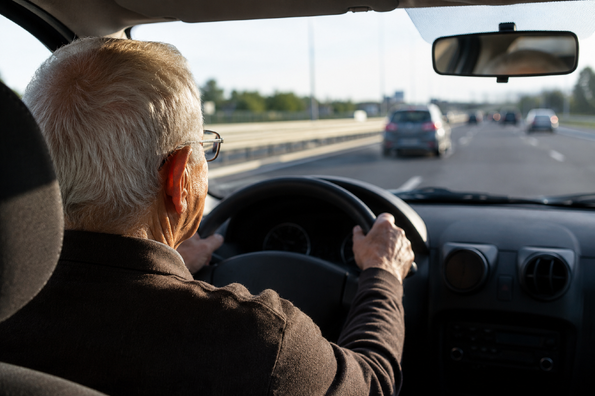 Nuovo Codice della strada, tre limiti per gli over 85: niente autostrada e guida entro 100 chilometri - Anziano al volante, patente REPERTORIO