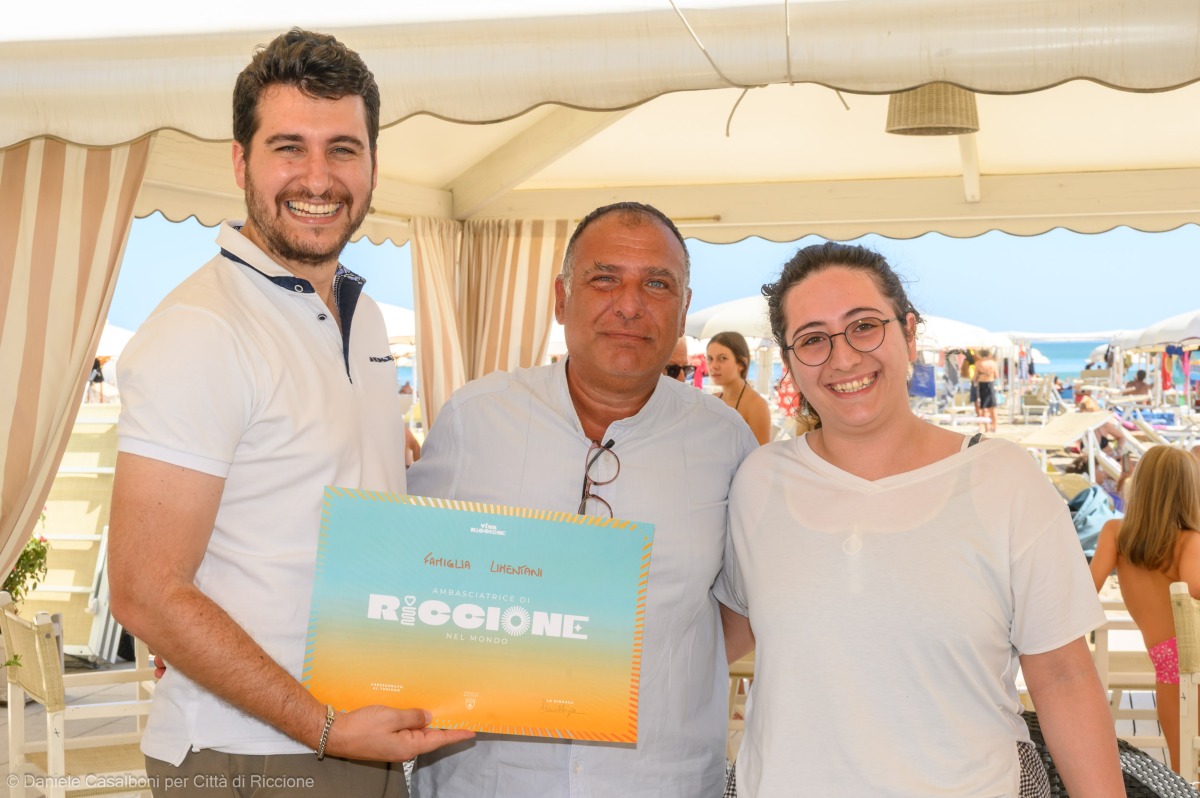 Cinquant’anni d’amore per Riccione: alla famiglia Limentani il titolo di “Ambasciatrice nel mondo” - Ph Casalboni