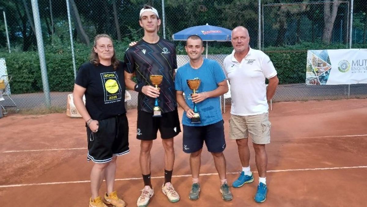 Tennis, a Samuele Giacomazzi il trofeo del Gavettone - La premiazione del Trofeo del Gavettone