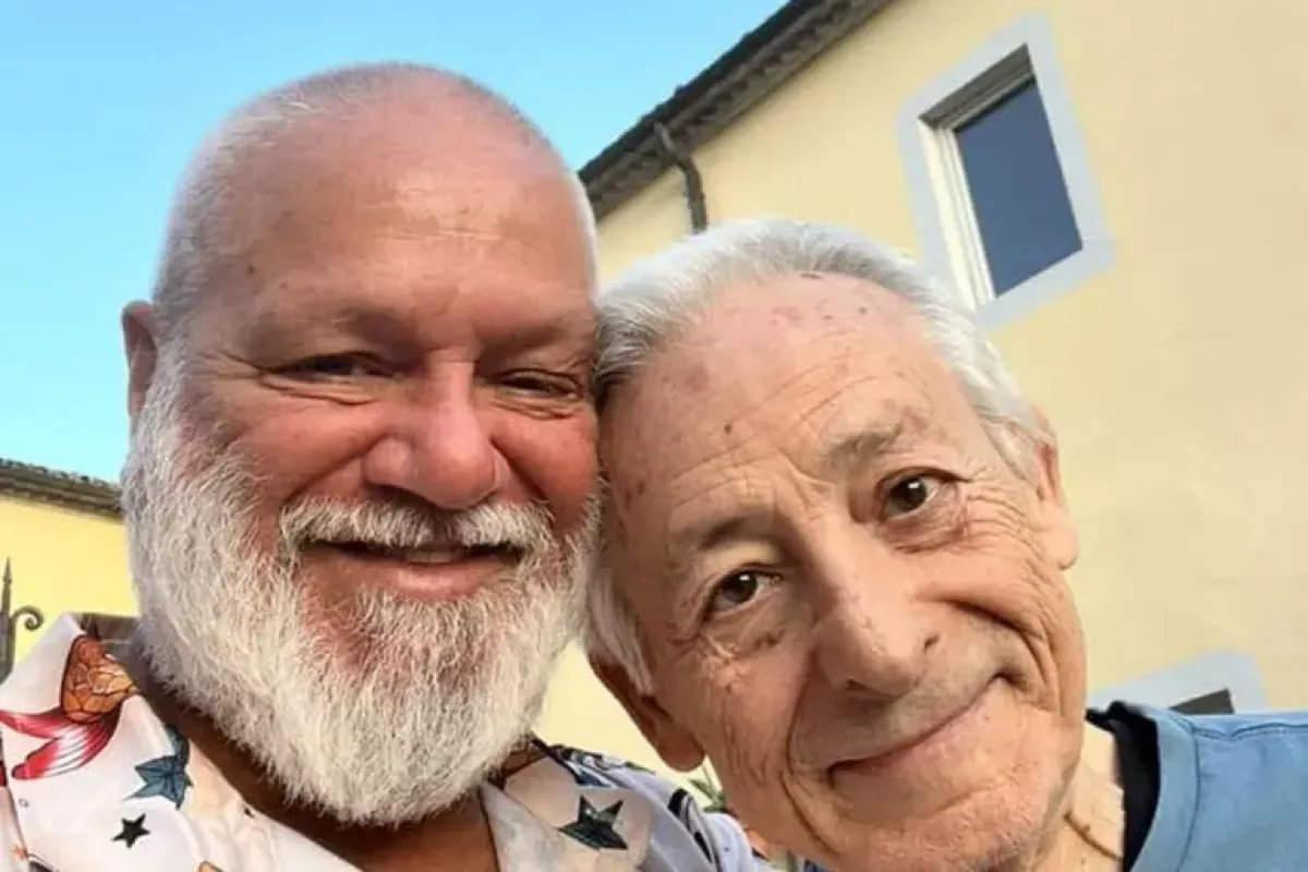 È scomparso Fabio Grossi, addio al compagno di una vita di Leo Gullotta - Fabio Grossi e Leo Gullotta
