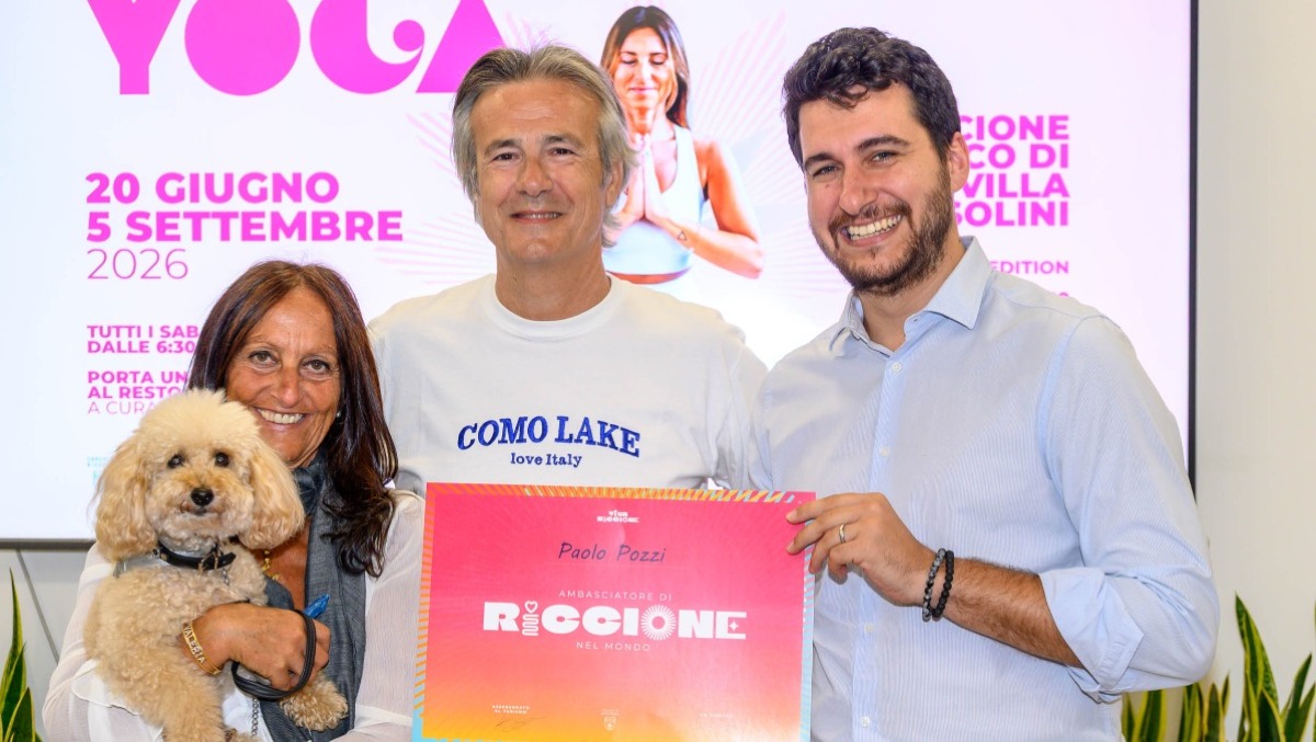 Quarant’anni di vacanze, Paolo Pozzi è “Ambasciatore di Riccione nel mondo” - Paolo Pozzi e la moglie 