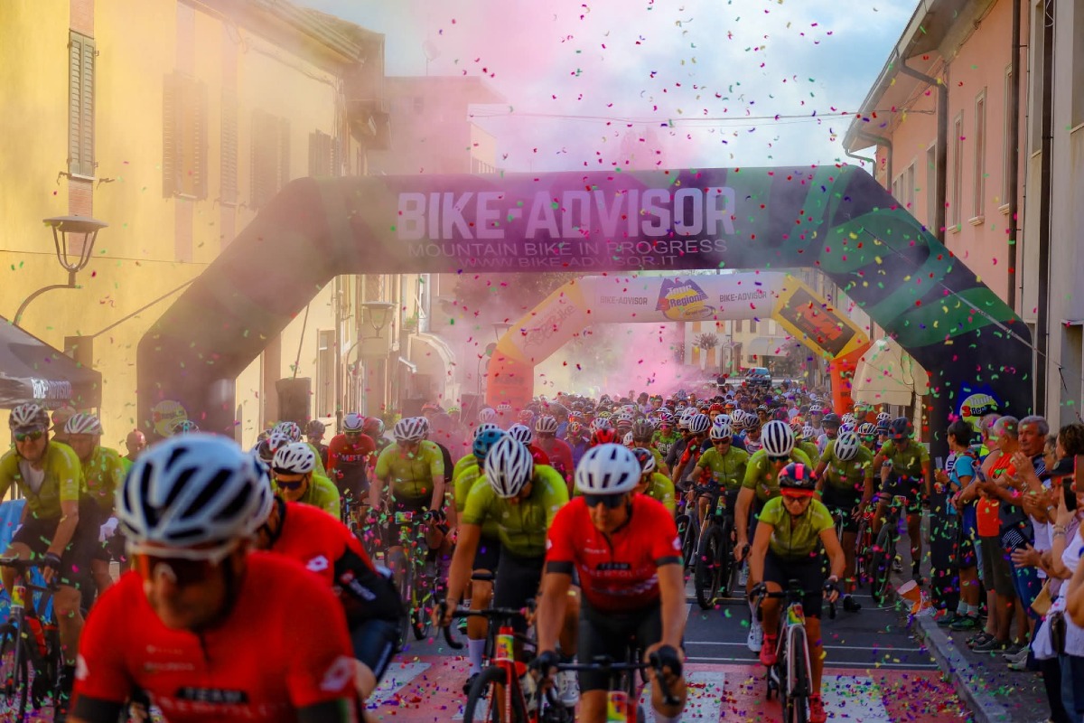 Ride4Bronz, record di partecipanti a Mercatino Conca - 