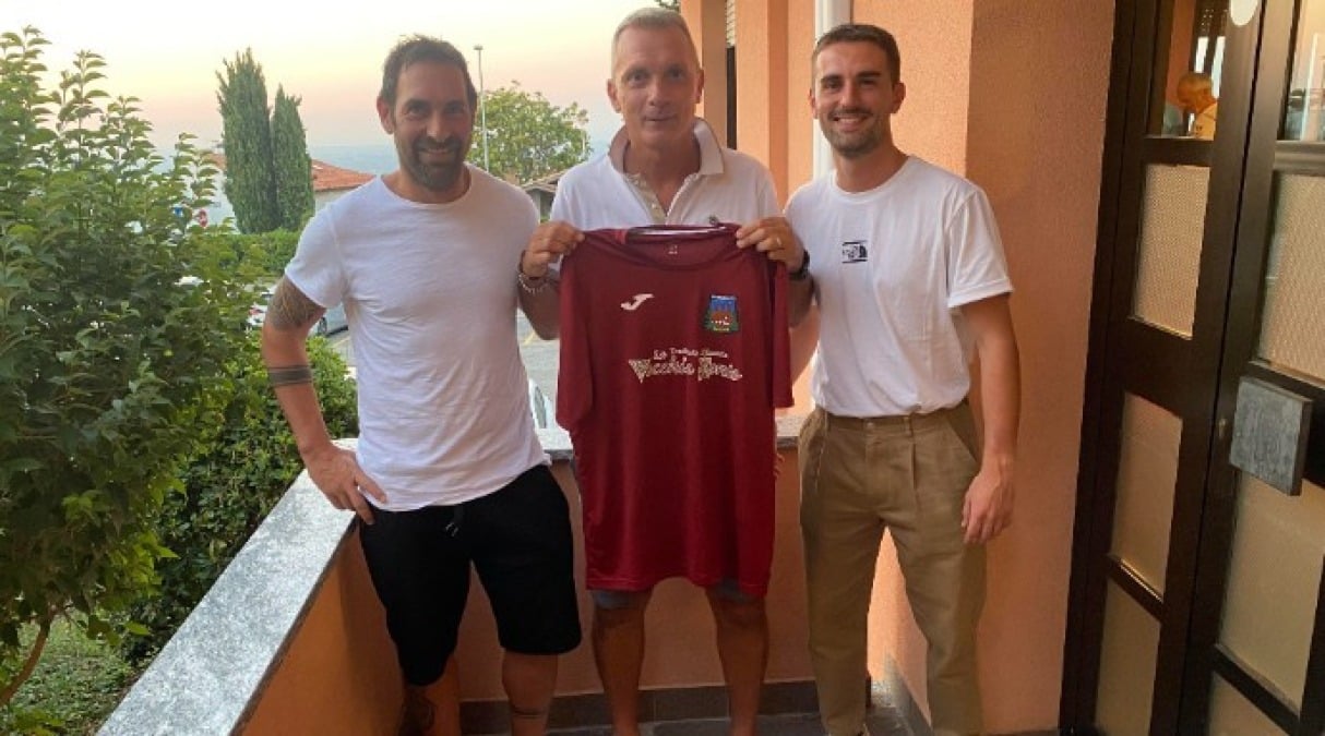 Calcio RSM, la rinnovata Libertas al debutto con la Cosmos - Achille Fabbri con Federico Buldrini e Luca Pais