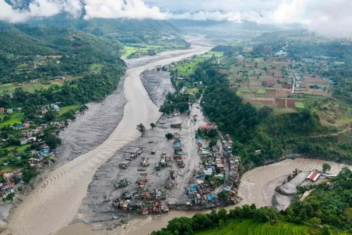 Nepal, inondazioni devastanti: il bilancio sale a 469 morti - Nepal © Ansa/Epa
