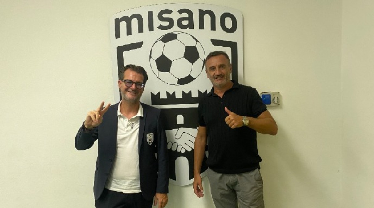 Calcio, Misano: non solo prima squadra, il focus del club a 360 gradi - Manzi con mister Zagnoli