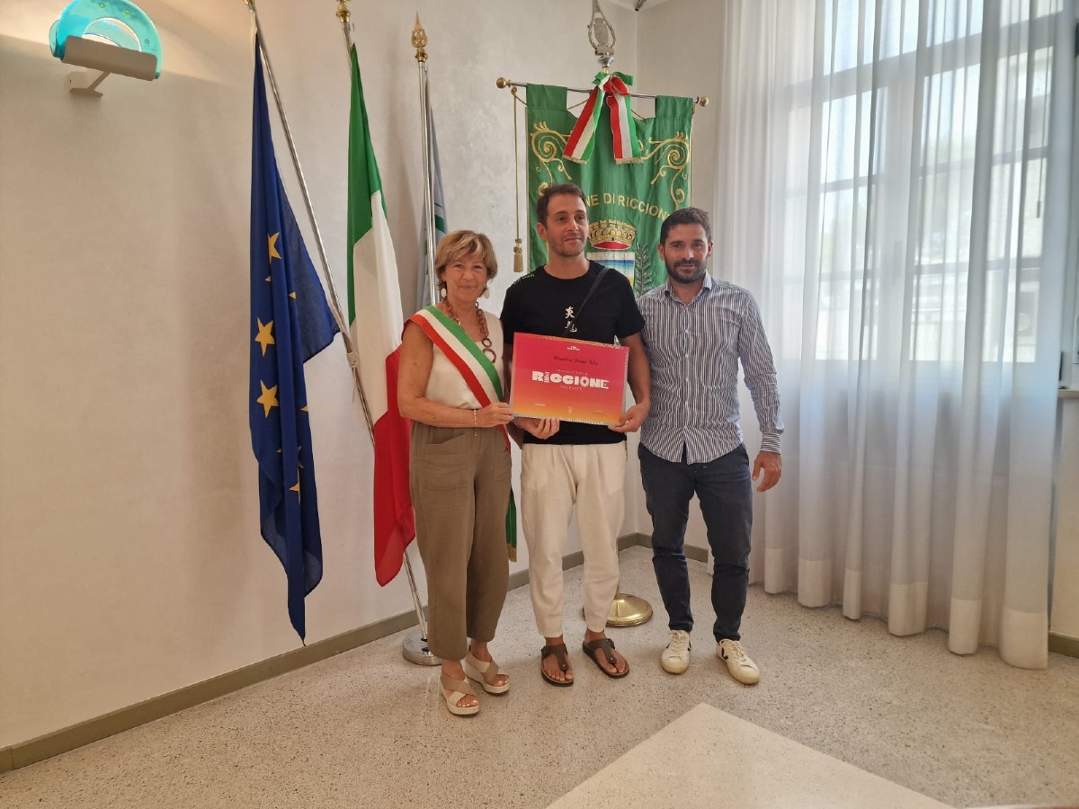 Sette ori a Orlando, Diego Rillo è ambasciatore di Riccione - Diego Rillo