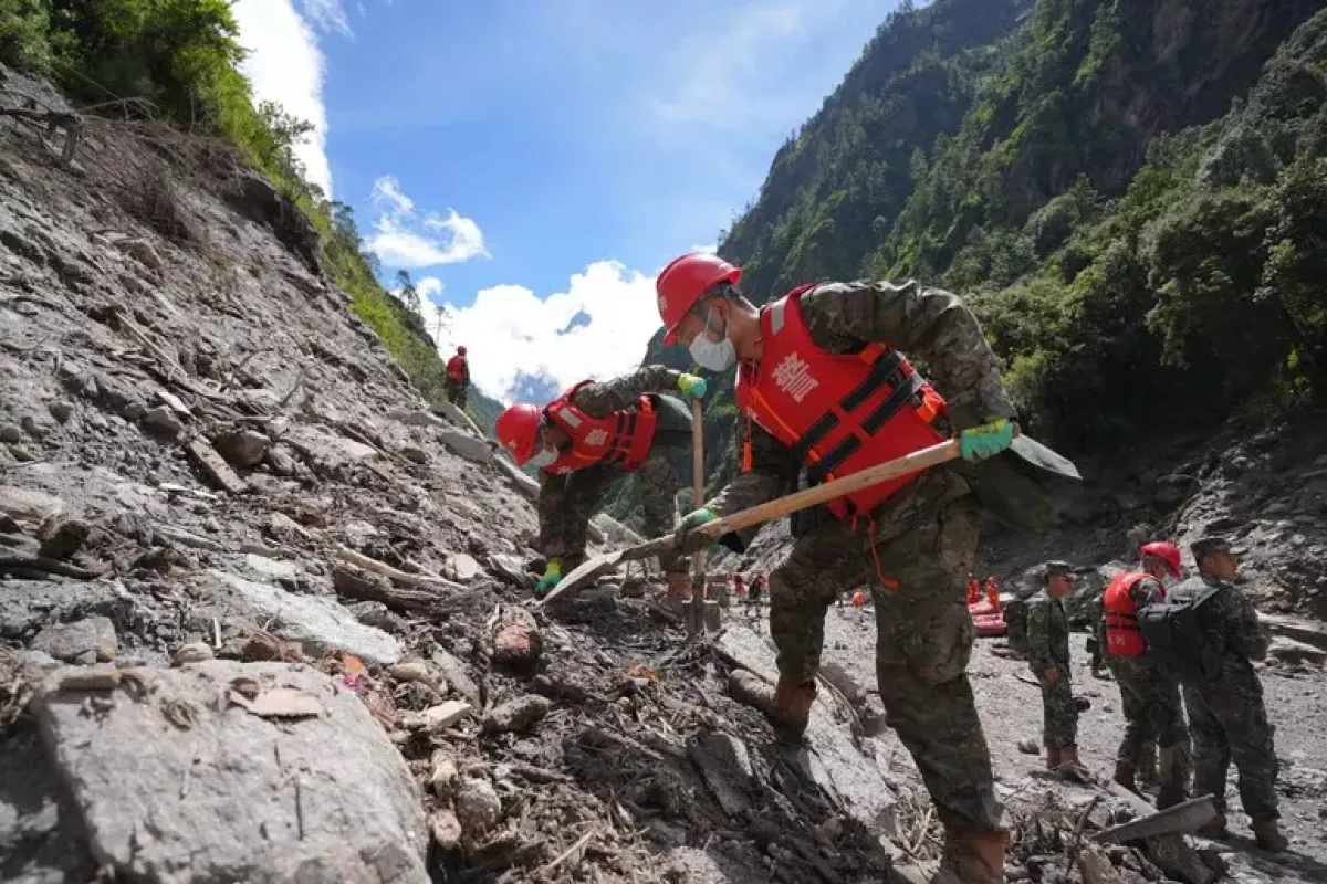 Sale il bilancio delle vittime in Nepal e Tibet, 626 morti - © Ansa